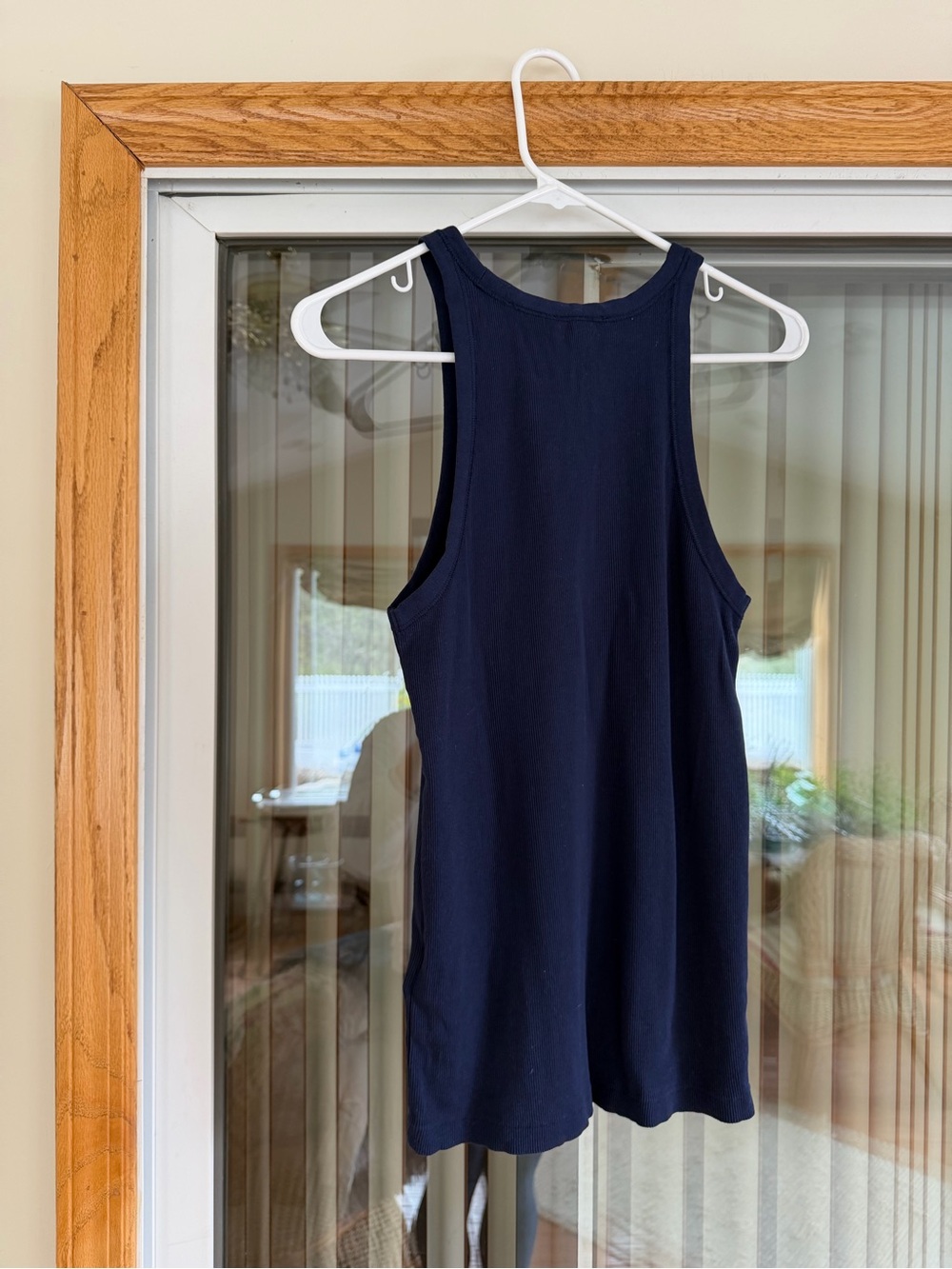 Polo by Ralph Lauren Navy Ribbed Tank Top